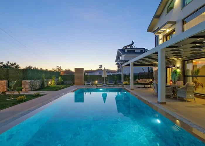 Ovacik 3 Bedroom With Private Pool Hot Tub Willa *