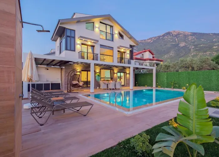 Ovacik 3 Bedroom With Private Pool Hot Tub * Fethiye