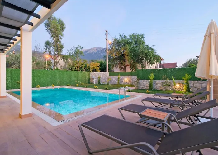 Ovacik 3 Bedroom With Private Pool Hot Tub Villa